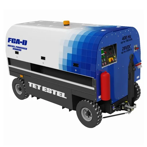 Dizel Hibrit Yer Güç Ünitesi (400 Hz + 28 V DC) — FCA-D
