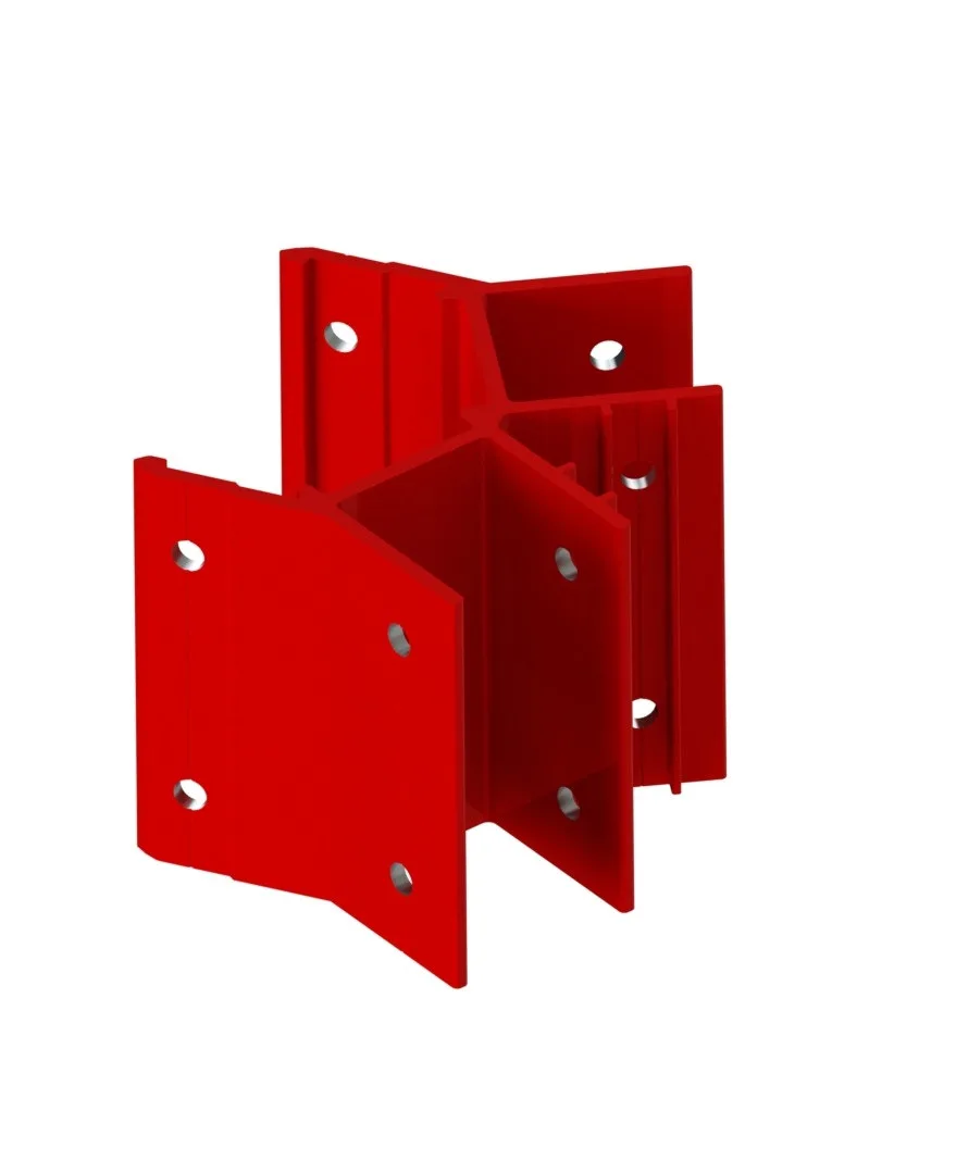 Bracket joint for Frangible Tower Leg