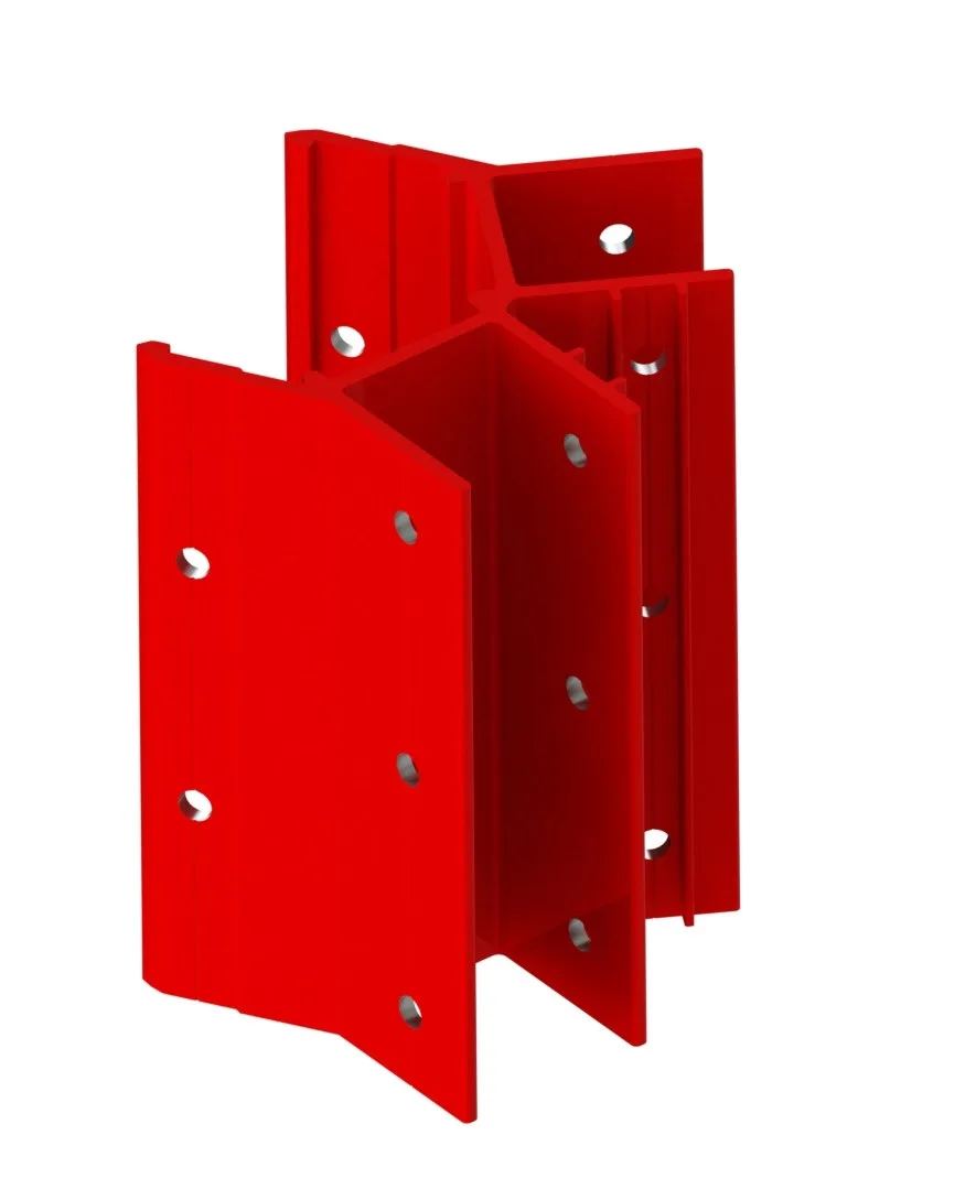 Bracket joint for Frangible Tower Leg