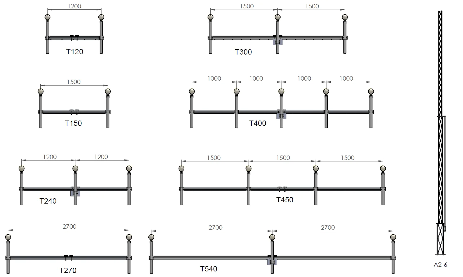 Approach Light Mast Systems